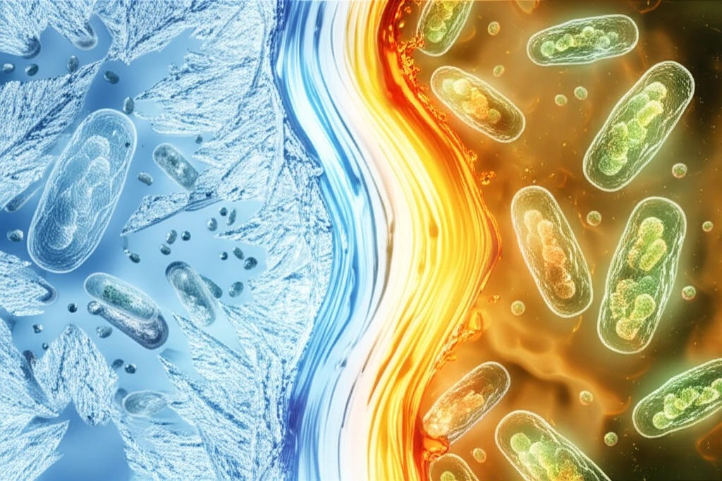 미생물 냉동 보관 시 얼음 결정 방지..