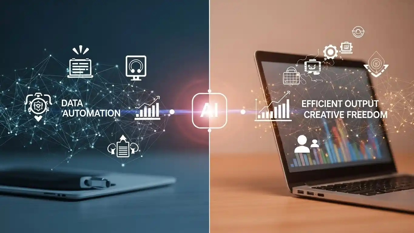 <img src="ai_content_automation_reducing_production_time_and_reinvesting_in_creativity.webp" alt="AI 콘텐츠 자동화로 제작 시간을 단축하고 창의적 영역에 재투자하는 전략을 상징하는 이미지 입니다">