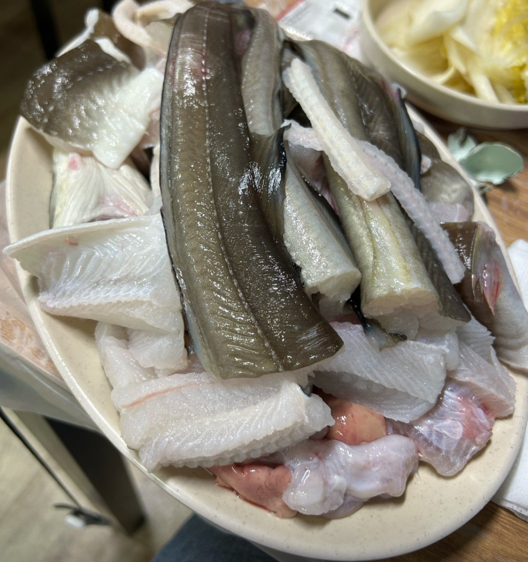 감나무집 대표 메뉴 곰장어 사진