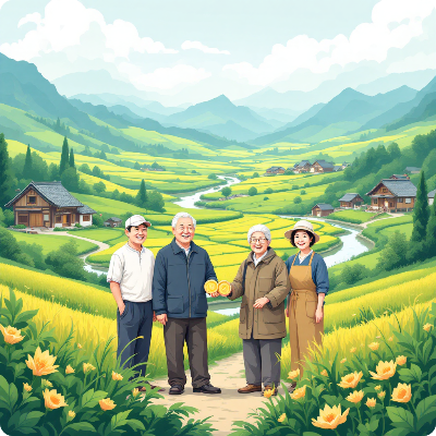 정선군 농어촌 기본소득 이미지