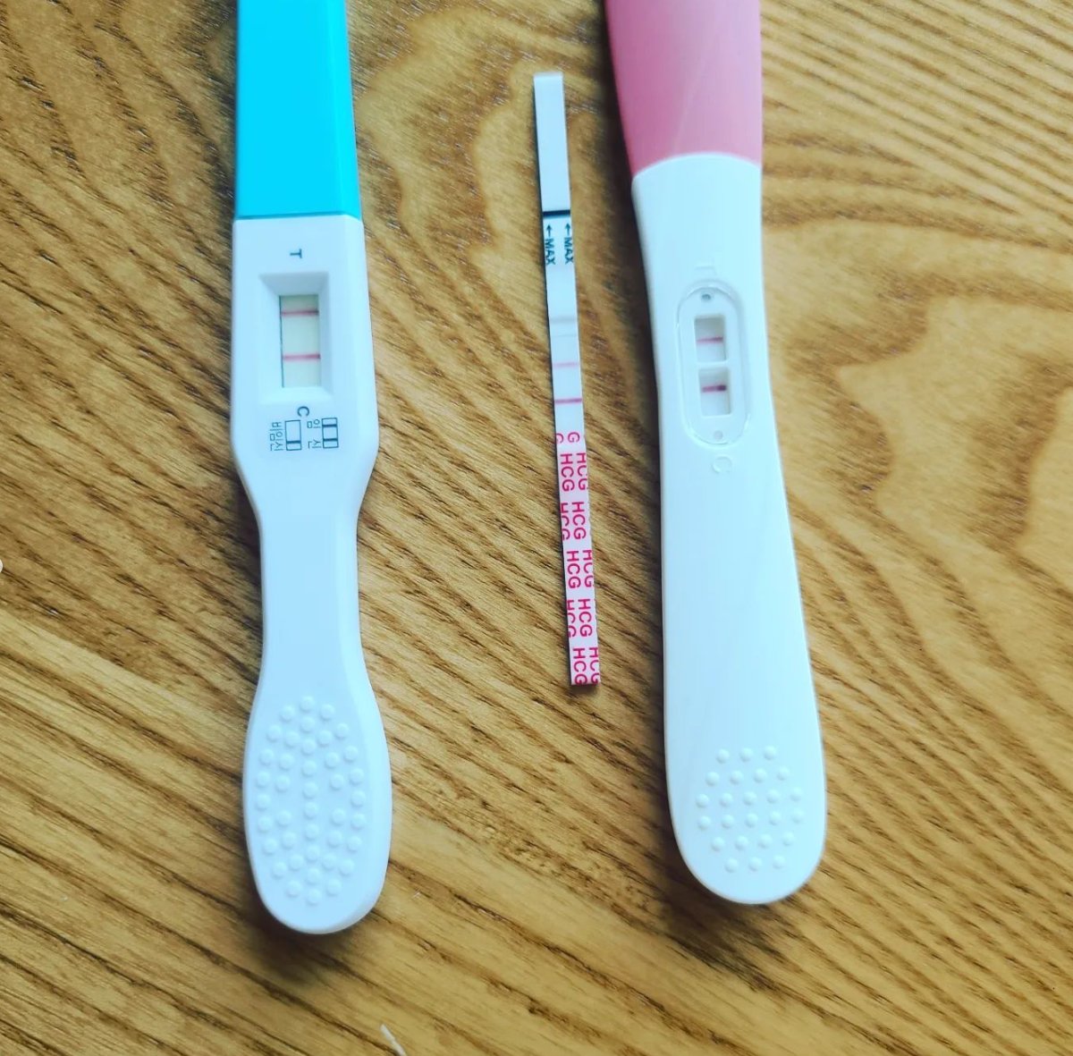 이재은 임신테스터기