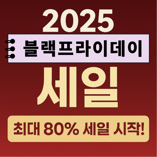 2025 한국 블랙프라이데이 세일 총정리|코리아세일페스타 할인 & 쿠폰 완벽 가이드
