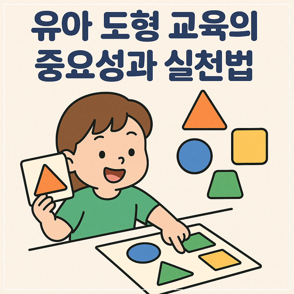 유아 도형 교육의 중요성과 실천법
