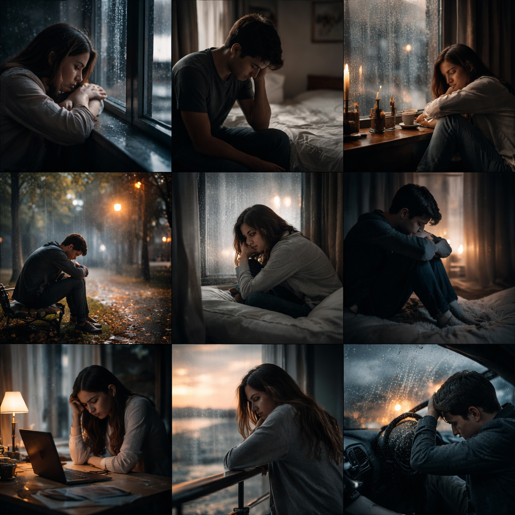 기분이 가라앉을 때