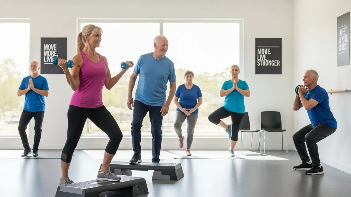폐경 후 골다공증 예방하면서 살 빼는 운동법
