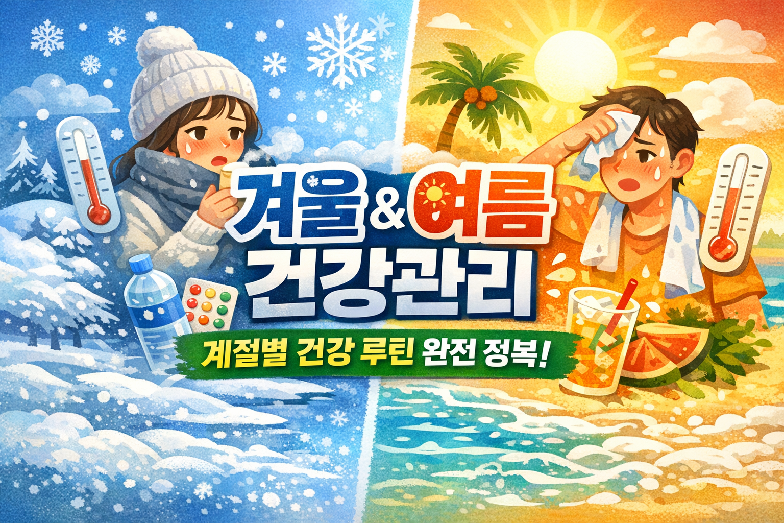 겨울 여름 건강관리: 계절이 바뀔 때마다 무너지지 않는 계절별 건강 루틴