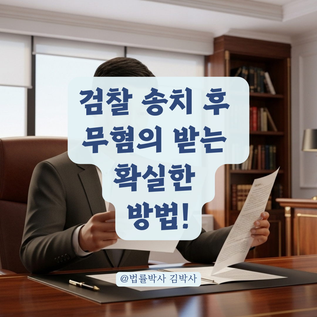 검찰 송치 후 무혐의 확정을 위해 꼭 확인해야 할 후속 조치 단계!