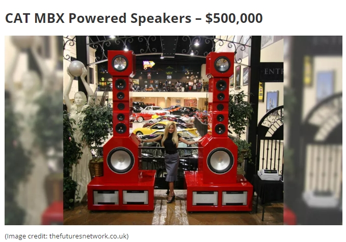세계에서 가장 비싼 스피커들 12 of the world's most expensive loudspeakers