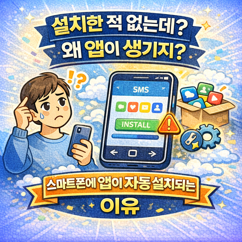 스마트폰에서 앱이 자동으로 설치되는 이유