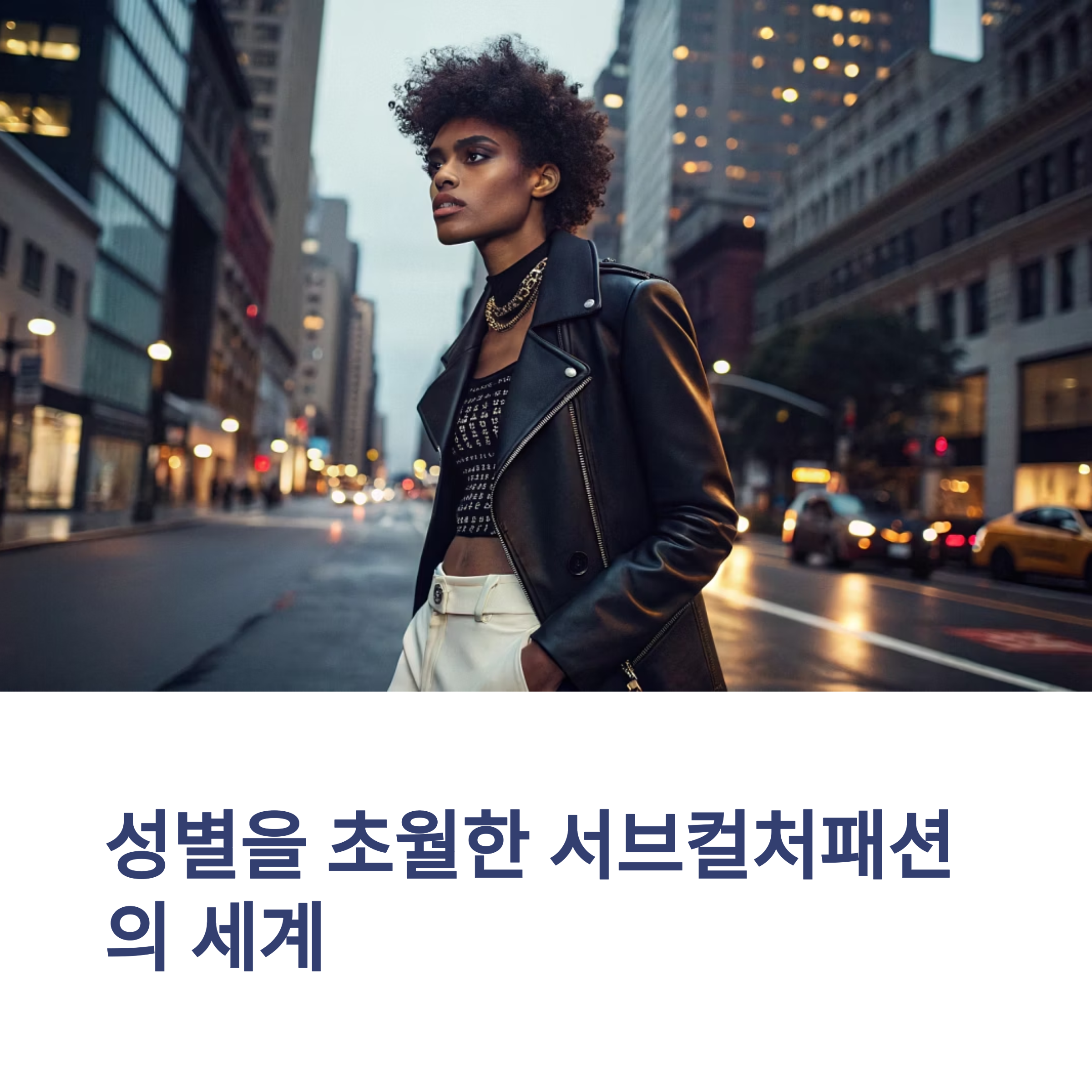 성별을 초월한 서브컬처패션, 젠더리스 스타일의 현재와 미래