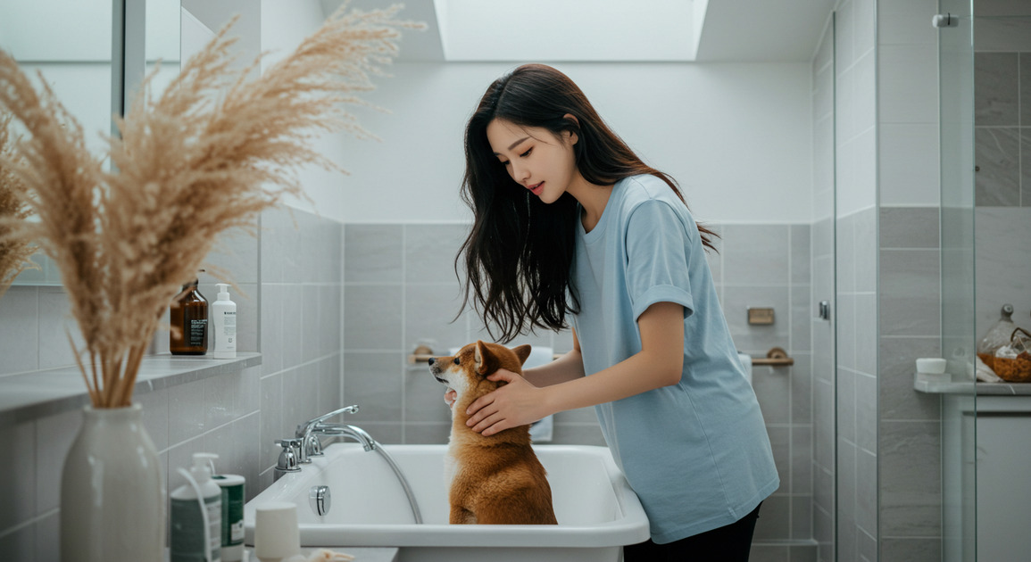 고양이&middot;강아지 목욕 시기와 방법 &ndash; 스트레스 최소화 가이드