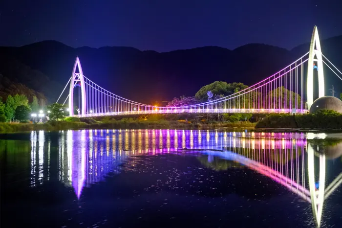 동명 저수지 전경 이미지