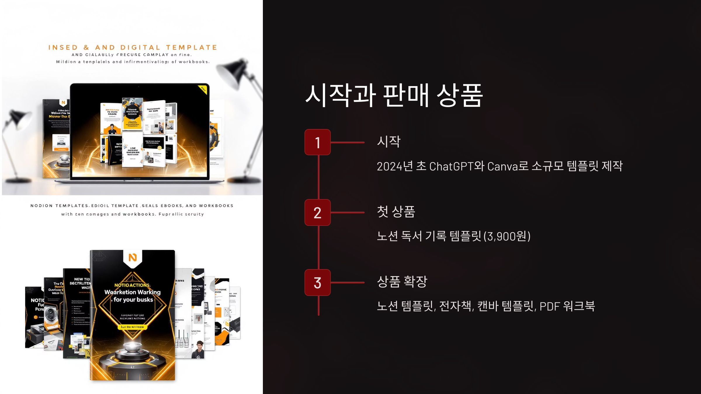 판매한 디지털 상품 종류