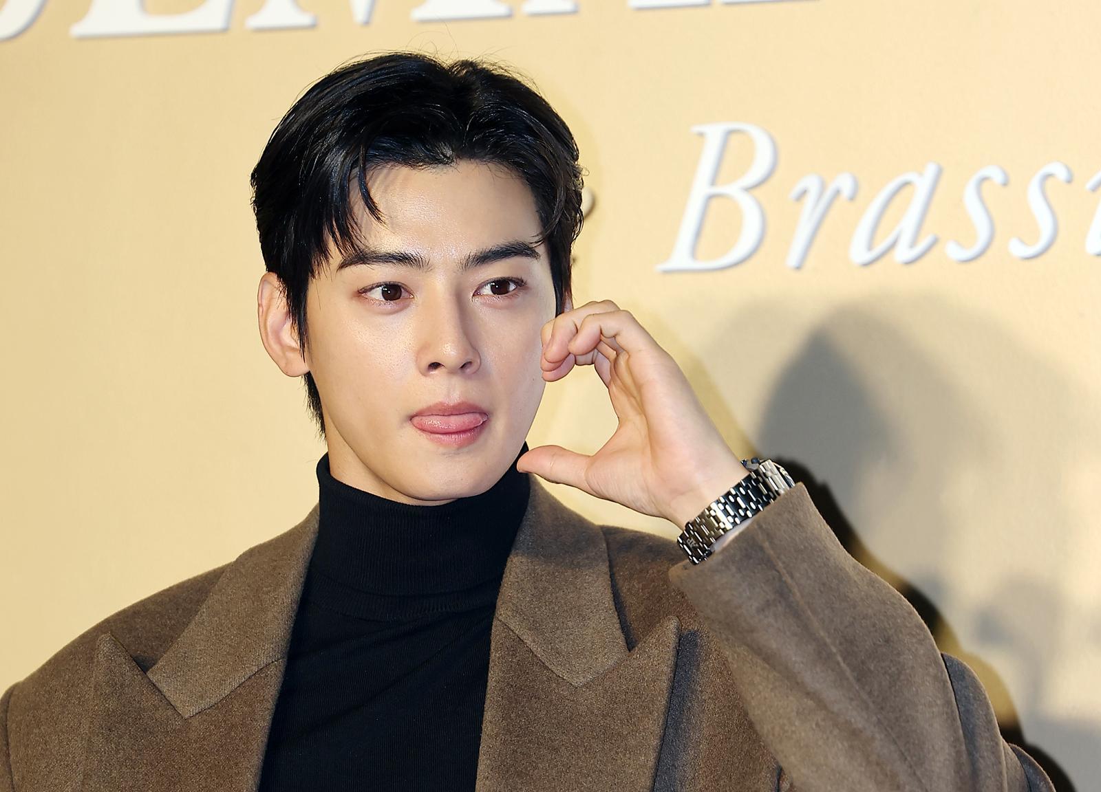 차은우 모델 사진