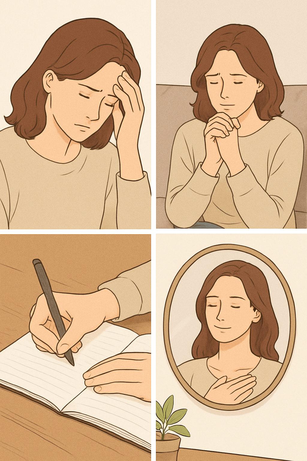 자아회복을 위한 방법의 이미지