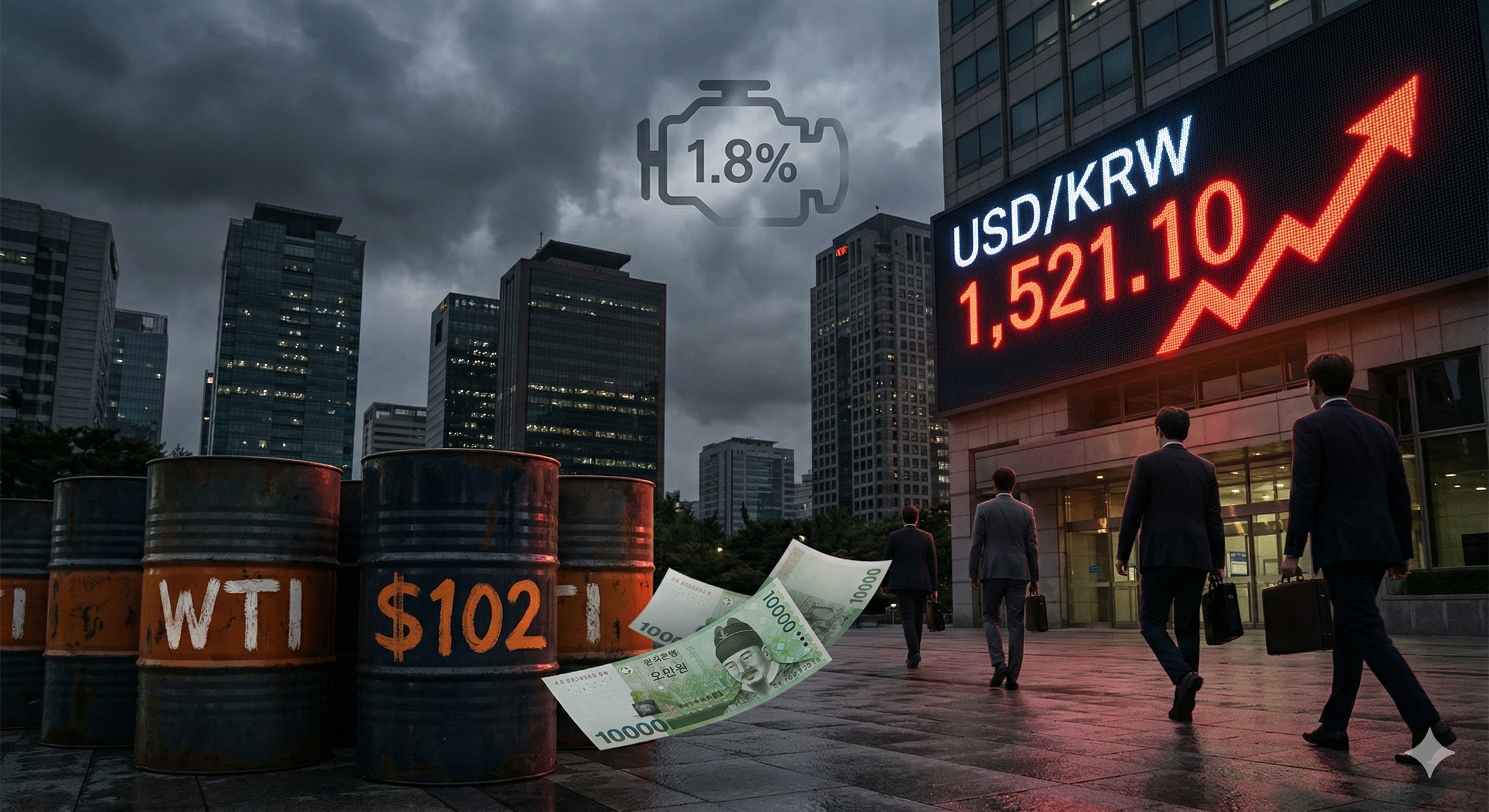 환율 1,520원 돌파, 제2의 IMF 오나?