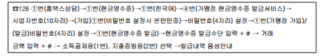 현금영수증 가맹점 가입
