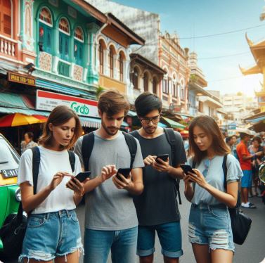 그랩 사용 방법