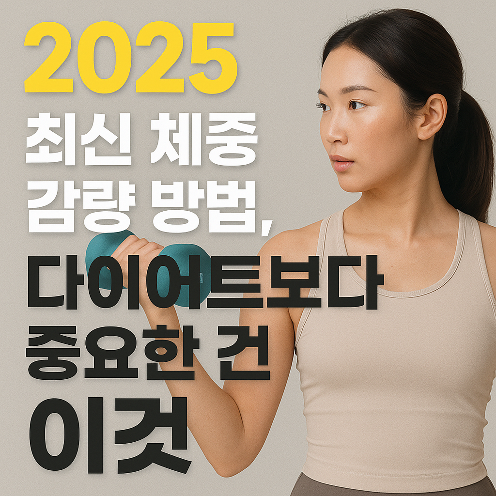 살 빼려면 식단보다 이것! 2025 최신 체중 감량 트렌드