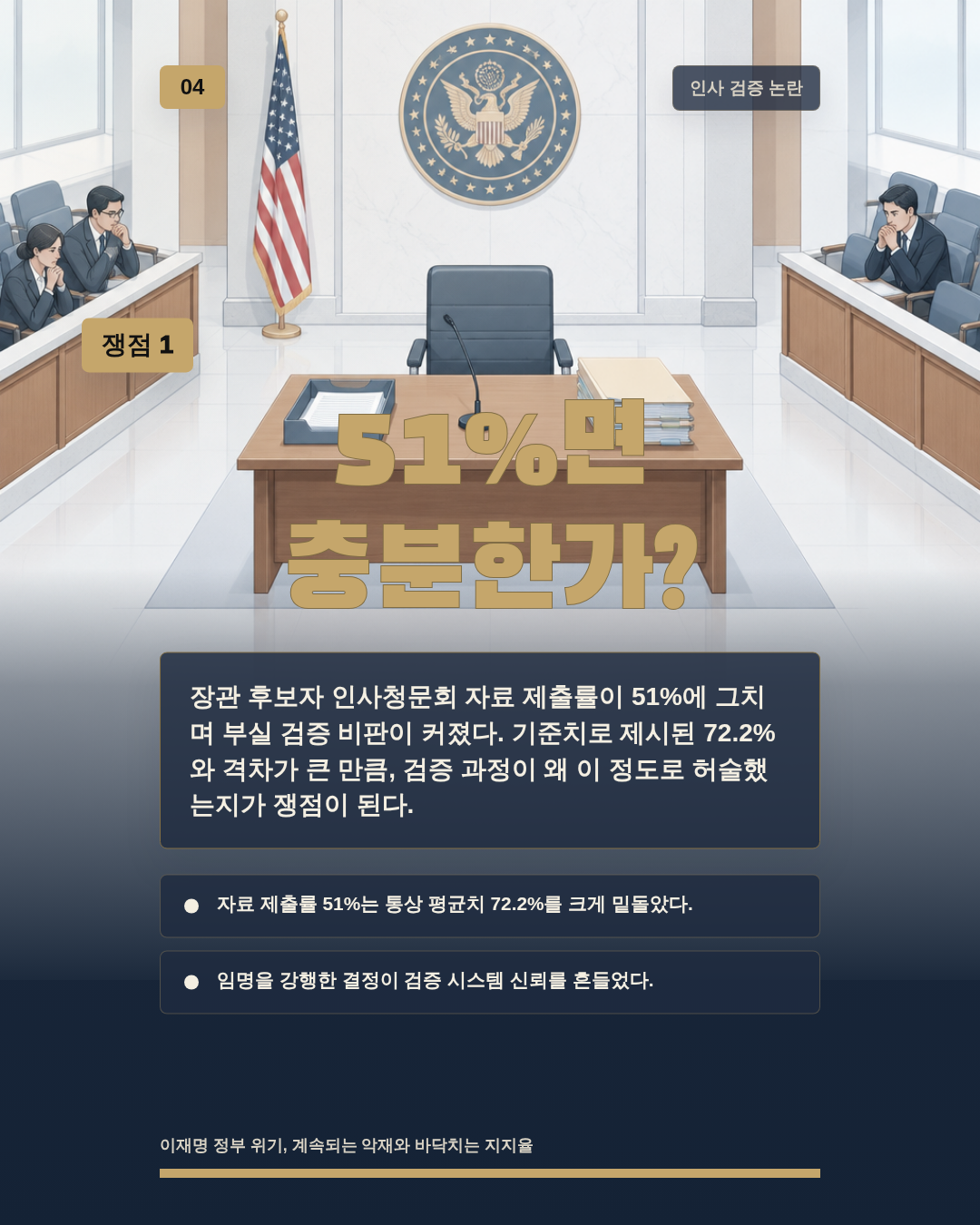 51%면 충분한가?