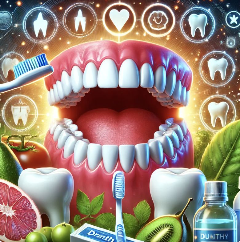 건강한 잇몸과 치아 이미지