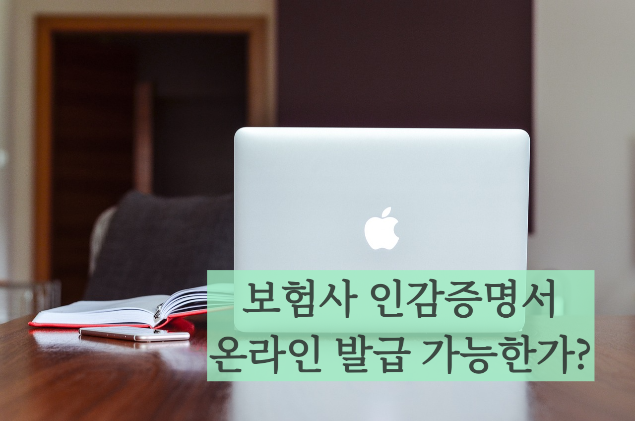 보험 인감증명서 서류