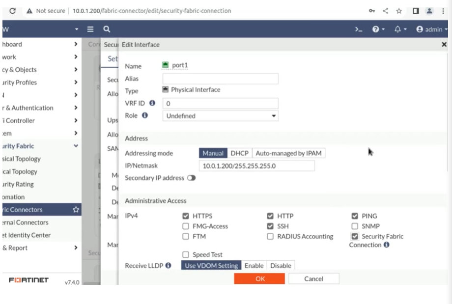 FortiAnalyzer 연동