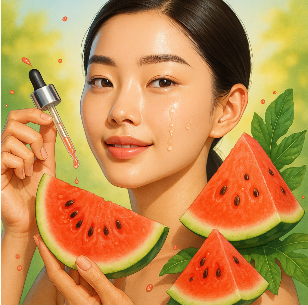 🍉 2025 여름 K-뷰티 '최고의 과일'은? 피부 고민 해결사, 수박의 모든 것! (+만물안박사 심층 탐구)