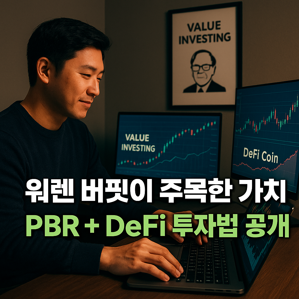 워렌 버핏이 주목한 가치, PBR + DeFi 투자법