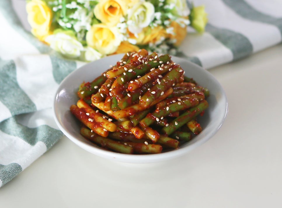 마늘쫑무침