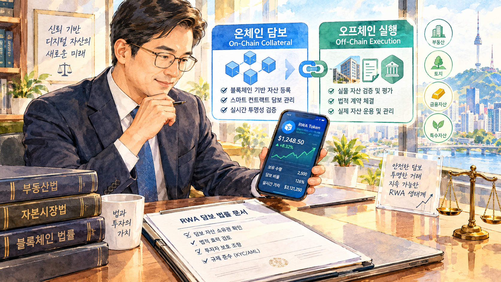 온체인 담보 자산 오프체인 강제집행 절차와 채권 회수 매각 가이드
