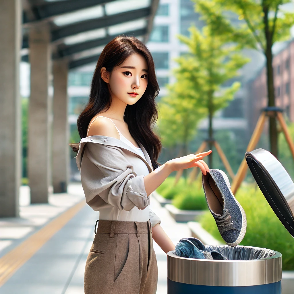 신발 버리는 방법