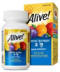 얼라이브 원스 데일리 포맨 멀티 비타민, 60정, 1개