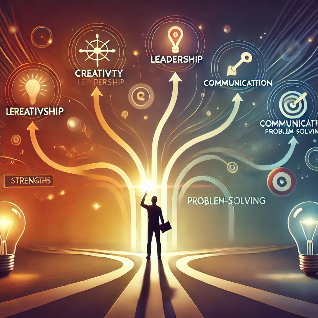 자신의 강점을 찾는 방법을 묘사