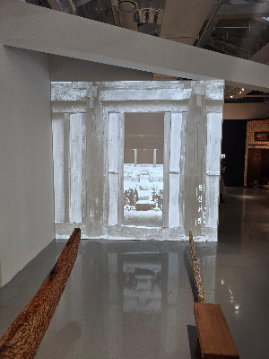 보:수평으로 받침