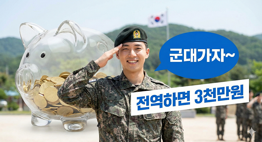 2026년 군인 월급 인상으로 병장 제대 시 3천만원 목돈 수령 이미지