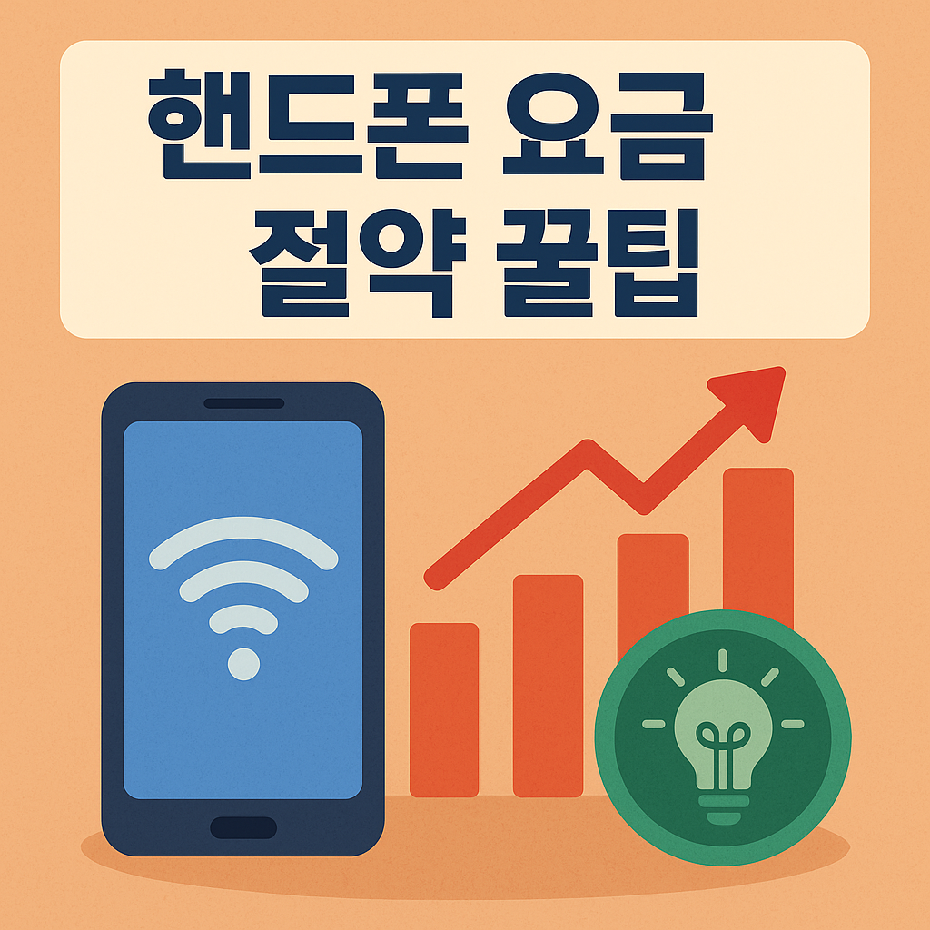 핸드폰 요금 절약 꿀팁