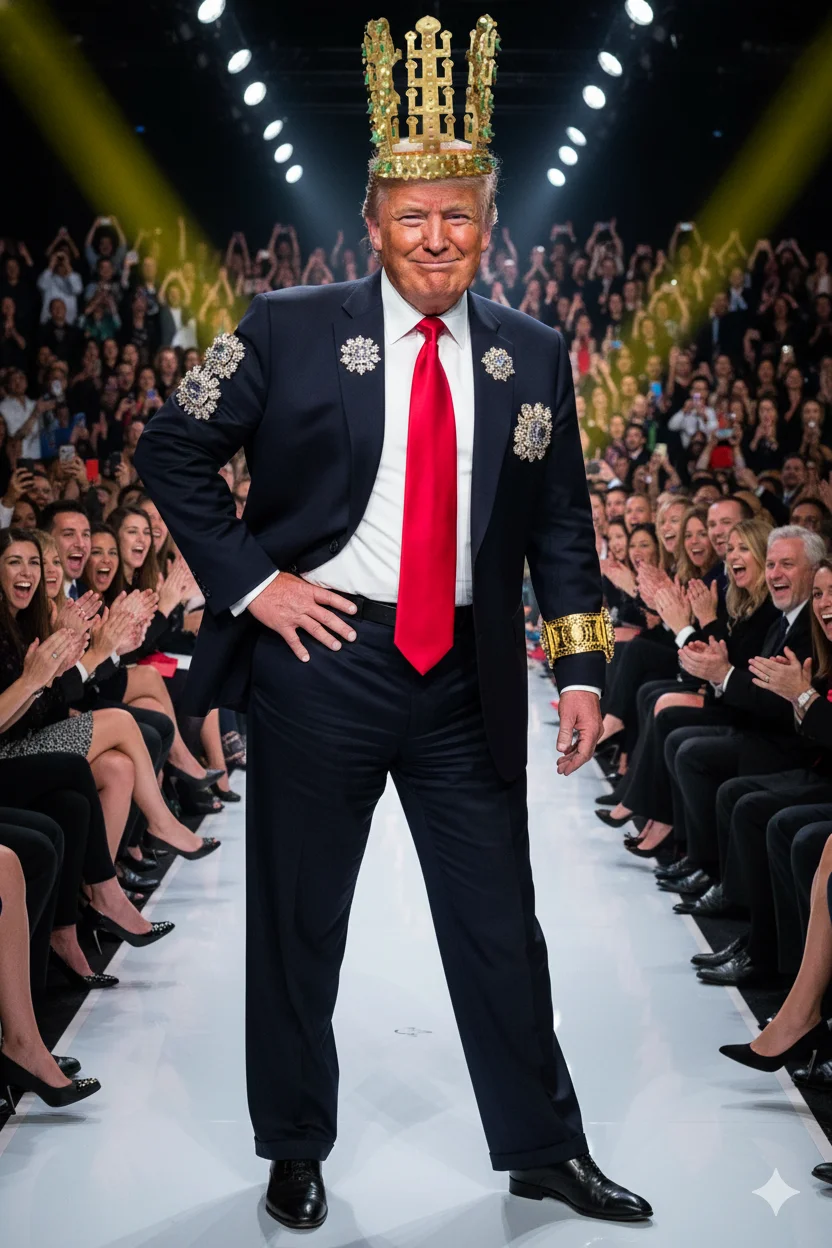 트럼프 금관 논란?! 에어포스원에 왕관을 싣다