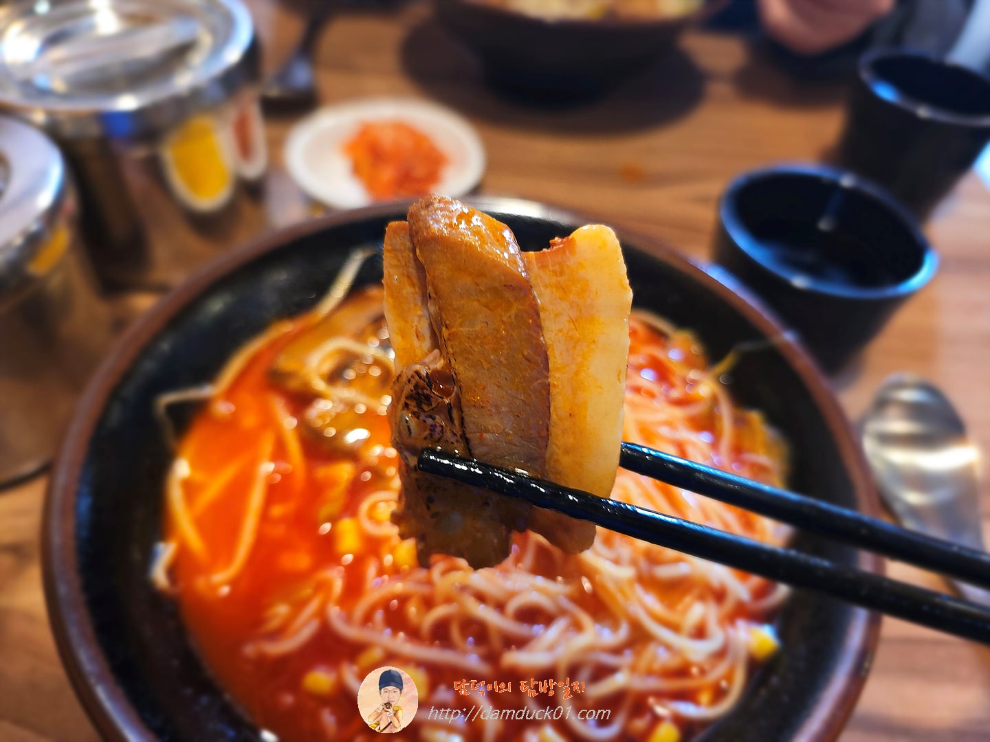 (매움주의) 카라돈코츠라멘