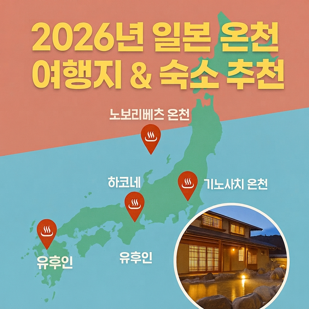 객실 노천탕 있는 료칸 고르는 법 확인하기