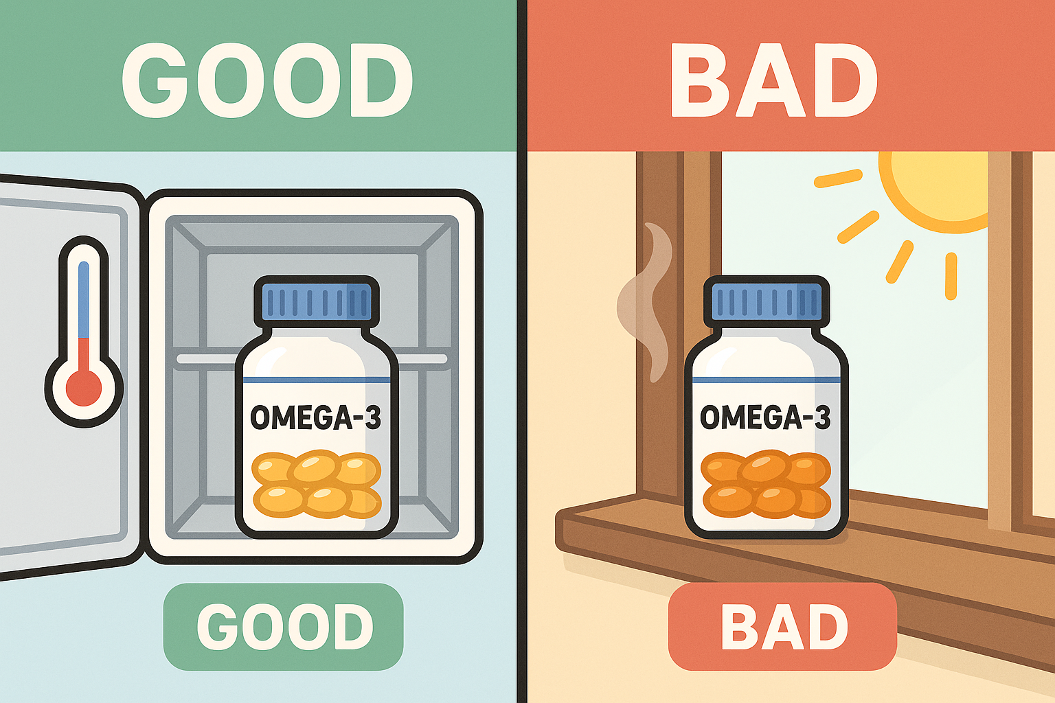 "비린내로 확인하는 산패 여부"에 대한 이미지입니다.