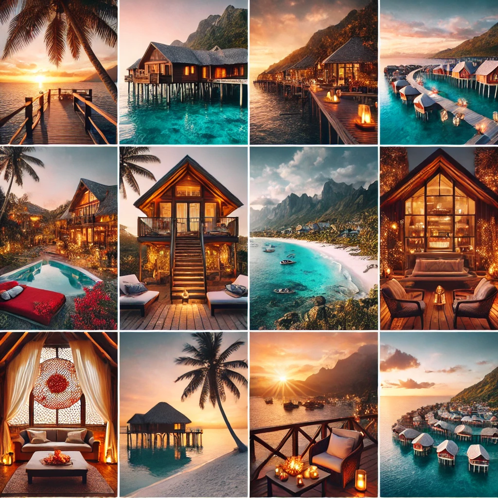 신혼여행지 사진