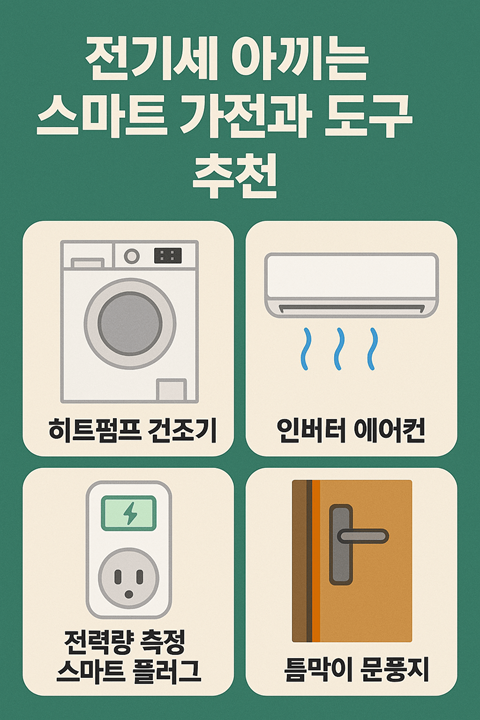 전기세 아끼는 스마트 가전과 도구 추천
