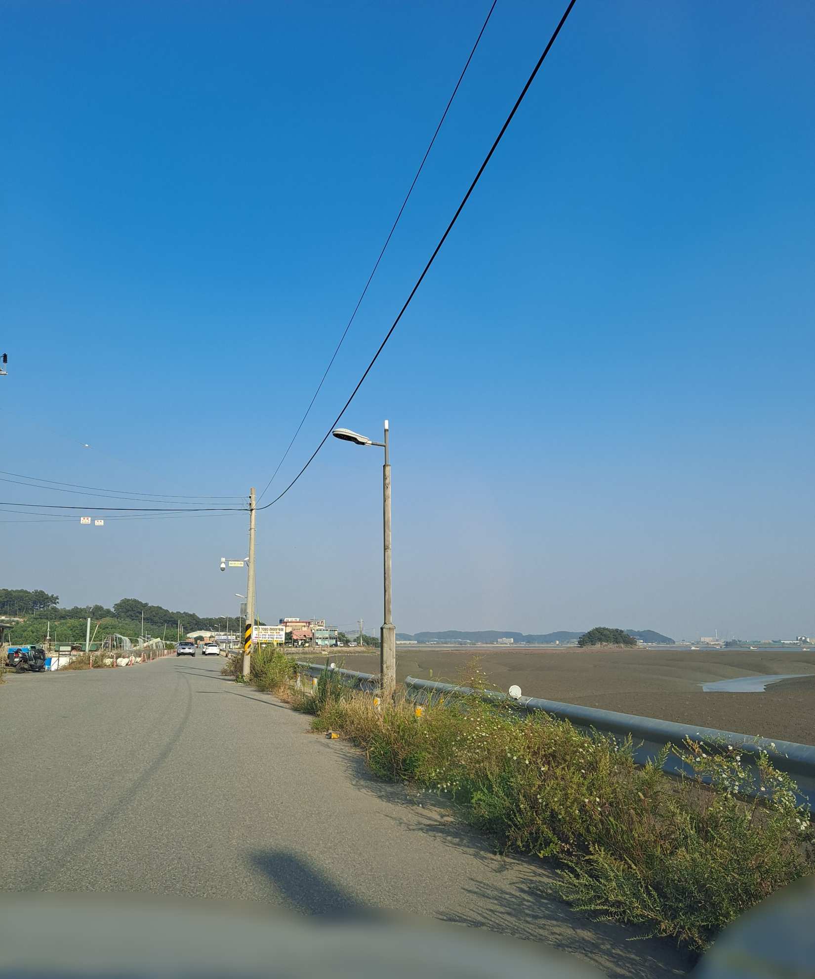 황산도 들어가는 길