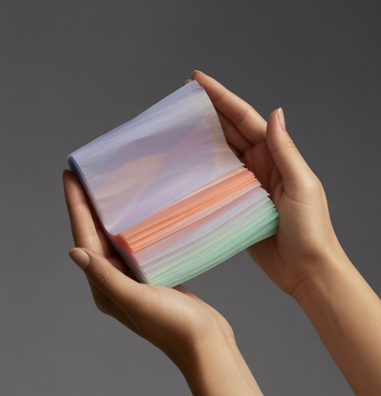 하늘하늘한 매력, 습자지의 정체