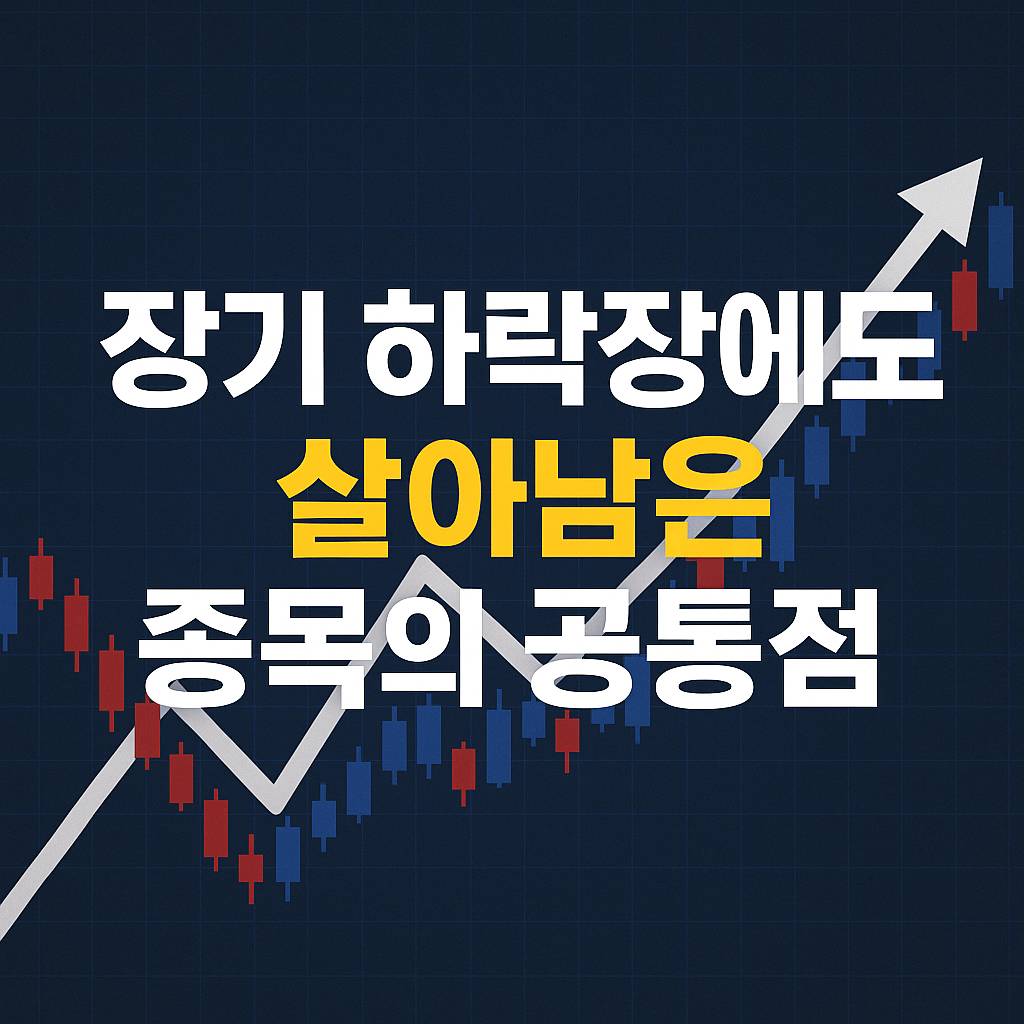 장기 하락장에도 살아남은 종목의 공통점