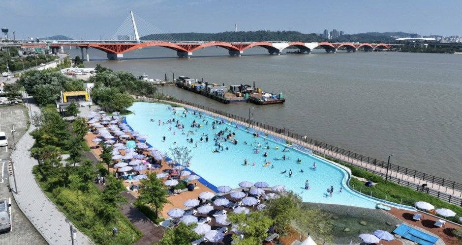 양화 한강공원 물놀이장 이미지