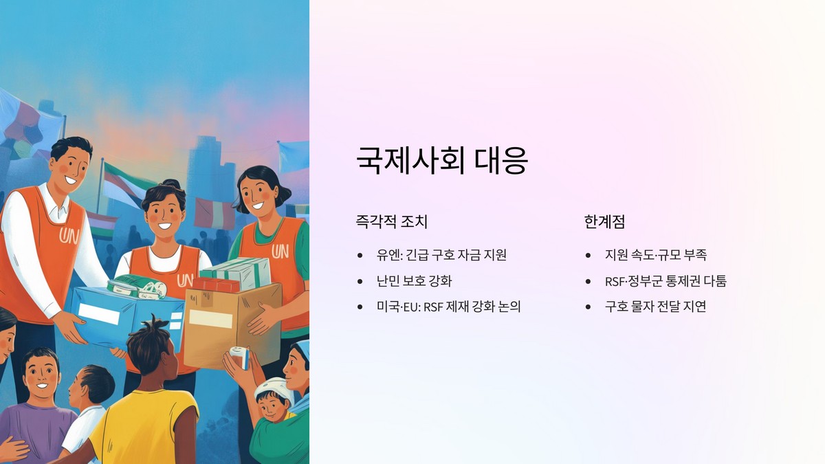 국제사회의 반응과 지원