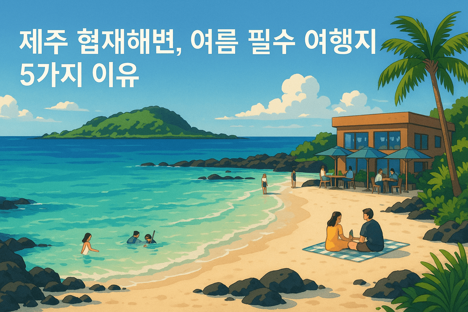 제주 협재해변