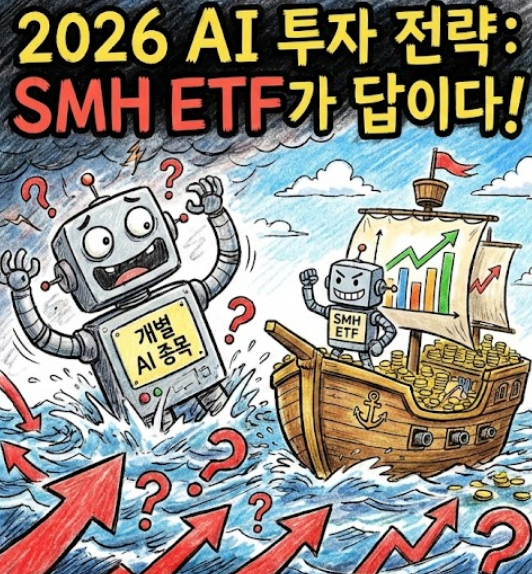 2026년 AI 투자 전략, 개별 종목 대신 SMH ETF가 합리적인 이유